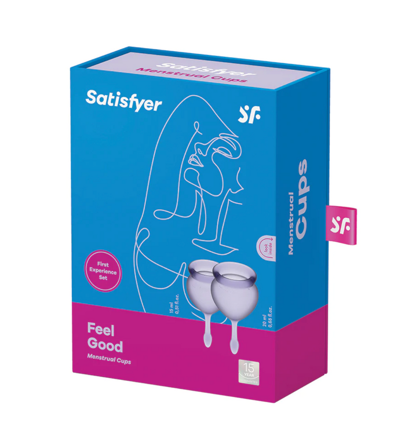 Satisfyer Feel Good Menstrual Cup-Lilla