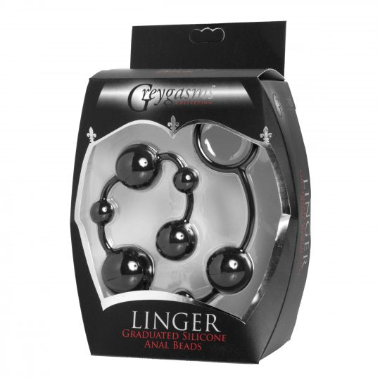 Linger Graduated Silicone Anal Beads