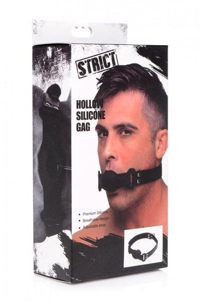 Hollow Silicone Gag