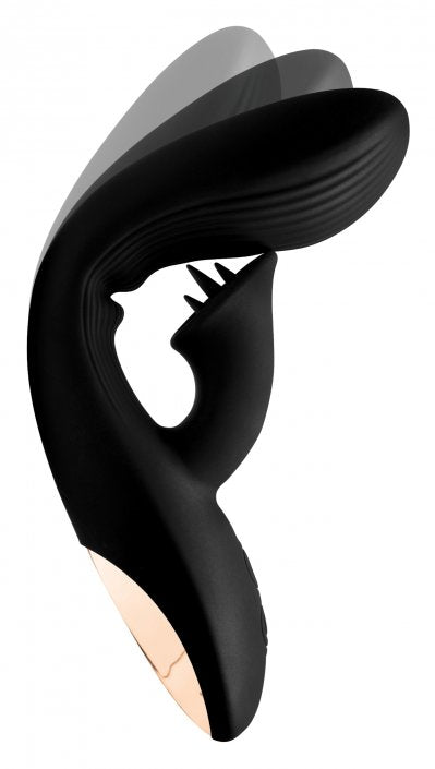 7X Bendable Silicone Clit Stimulating Vibrator